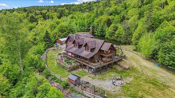86.6 Acres of Land with Home for Sale in West Fairlee, Vermont