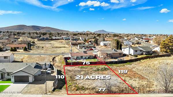 0.21 Acres of Residential Land for Sale in Prescott Valley, Arizona