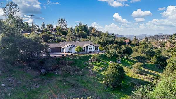 2 Acres of Residential Land with Home for Sale in Alpine, California