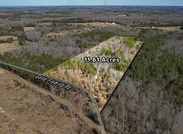 11.6 Acres of Recreational & Residential Land for Sale in Iva, South Carolina