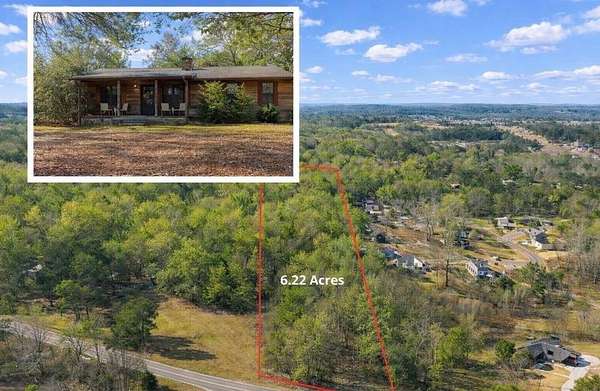6.22 Acres of Land with Home for Sale in Ellijay, Georgia