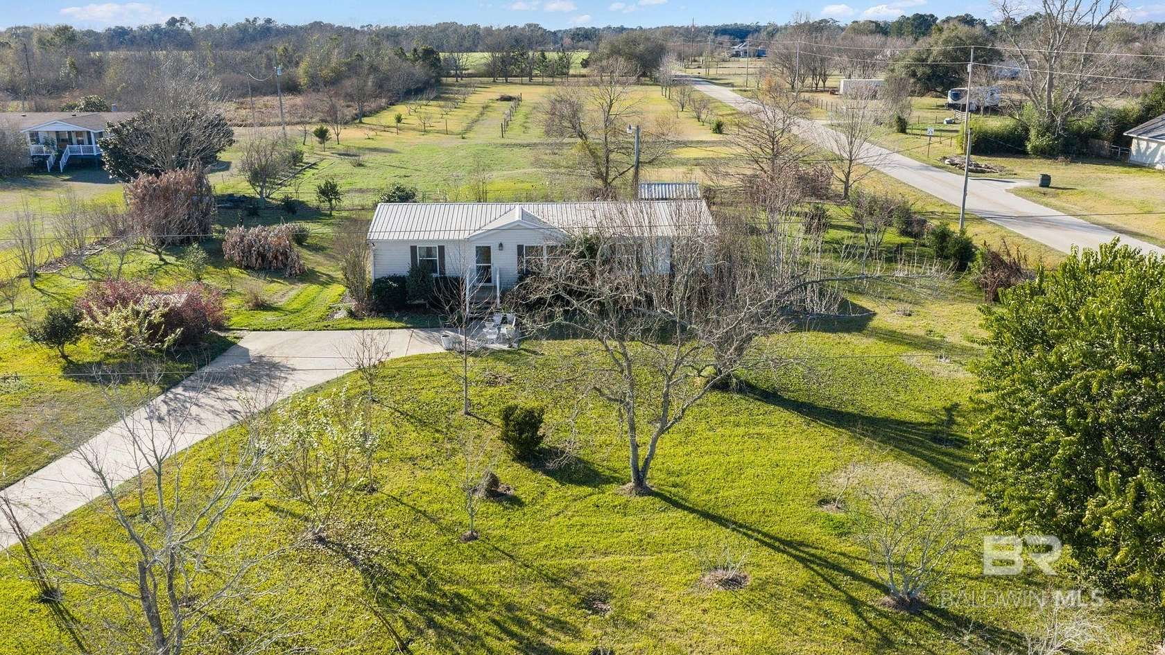 3 Acres of Residential Land with Home for Sale in Summerdale, Alabama