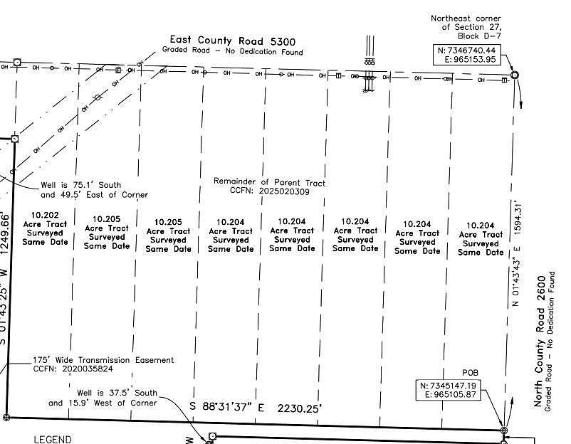 10 Acres of Land for Sale in Lubbock, Texas