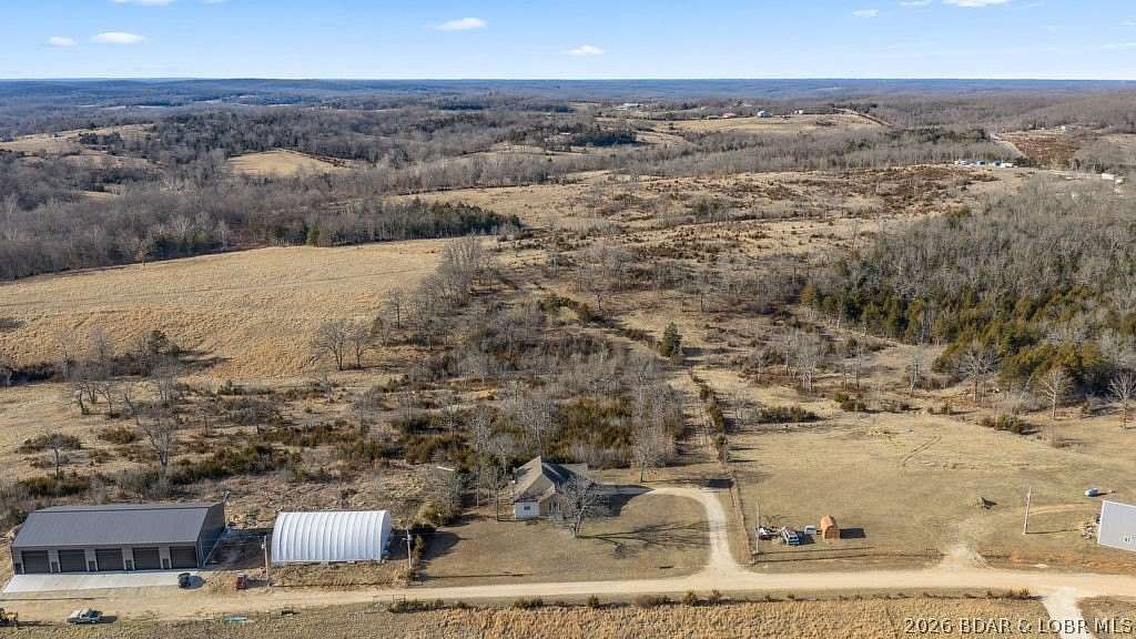 3.7 Acres of Residential Land with Home for Sale in Brumley, Missouri