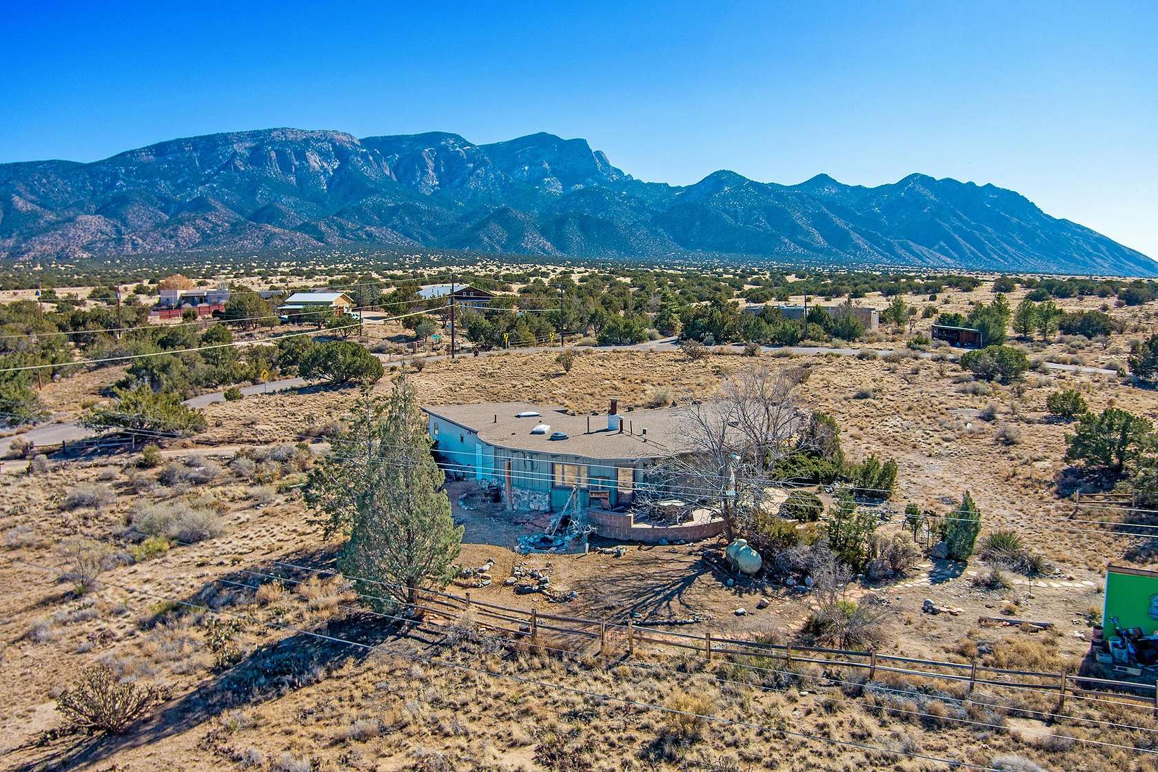 2.5 Acres of Land with Home for Sale in Placitas, New Mexico