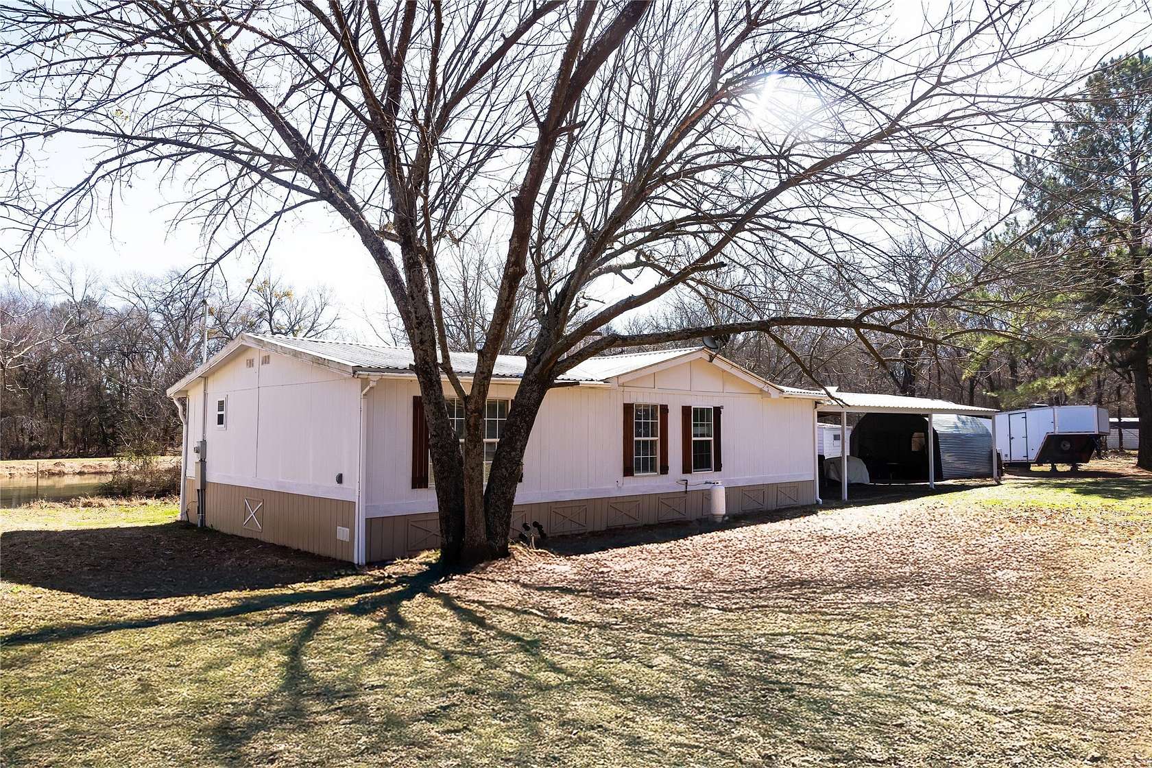 2.24 Acres of Land with Home for Sale in Ivanhoe, Texas
