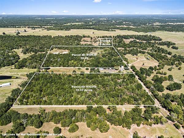 51.5 Acres of Land for Sale in Palestine, Texas
