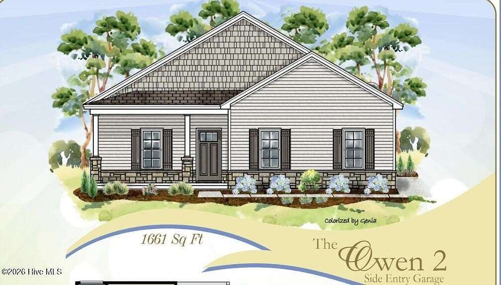 2 Acres of Residential Land with Home for Sale in Dudley, North Carolina