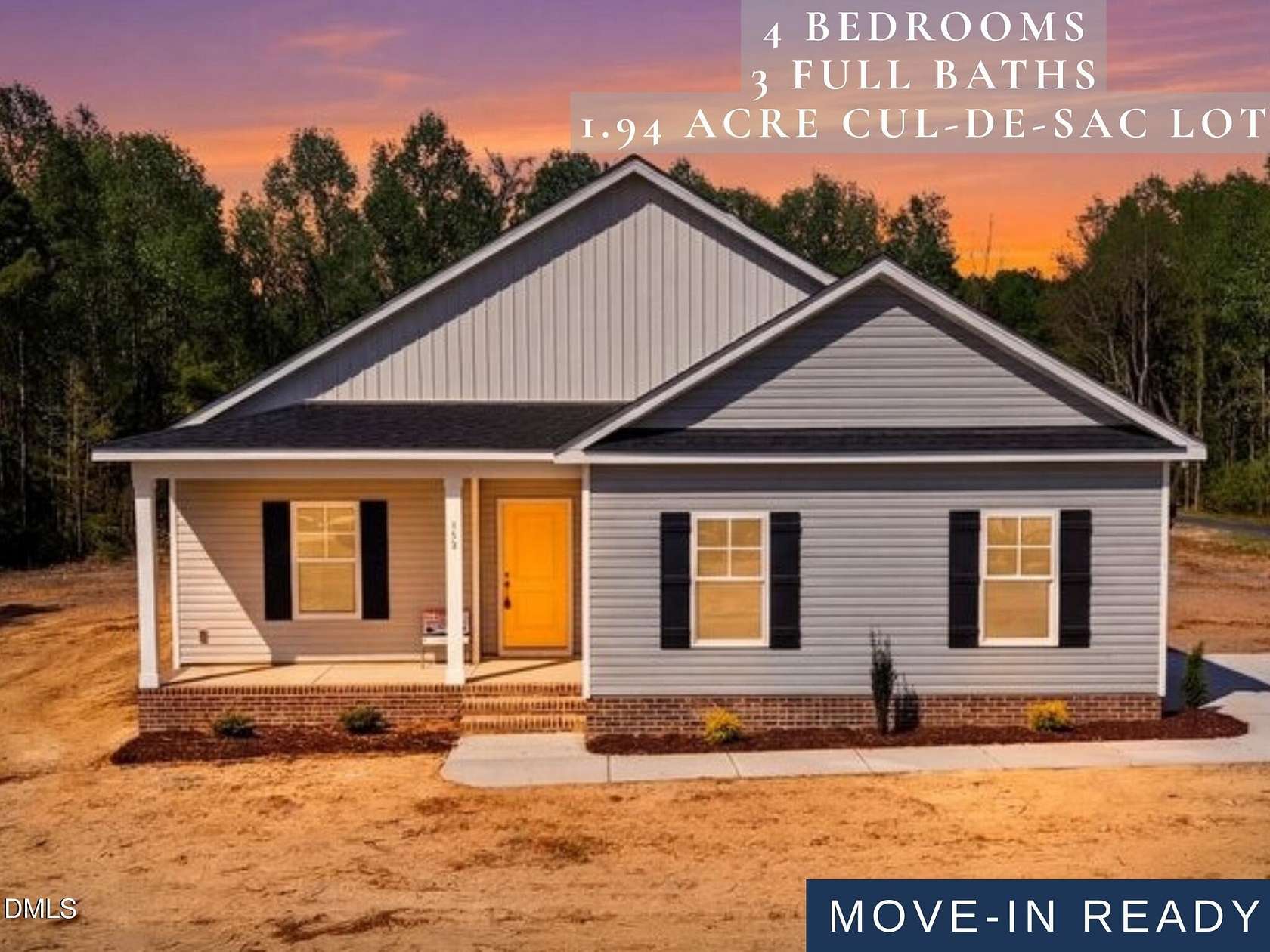 2 Acres of Land with Home for Sale in Dudley, North Carolina