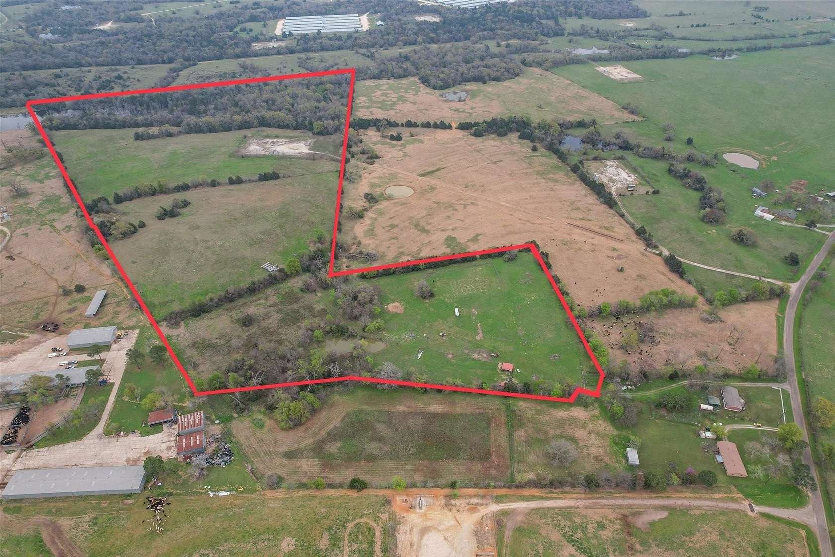 57.8 Acres of Recreational & Residential Land for Sale in Streetman, Texas