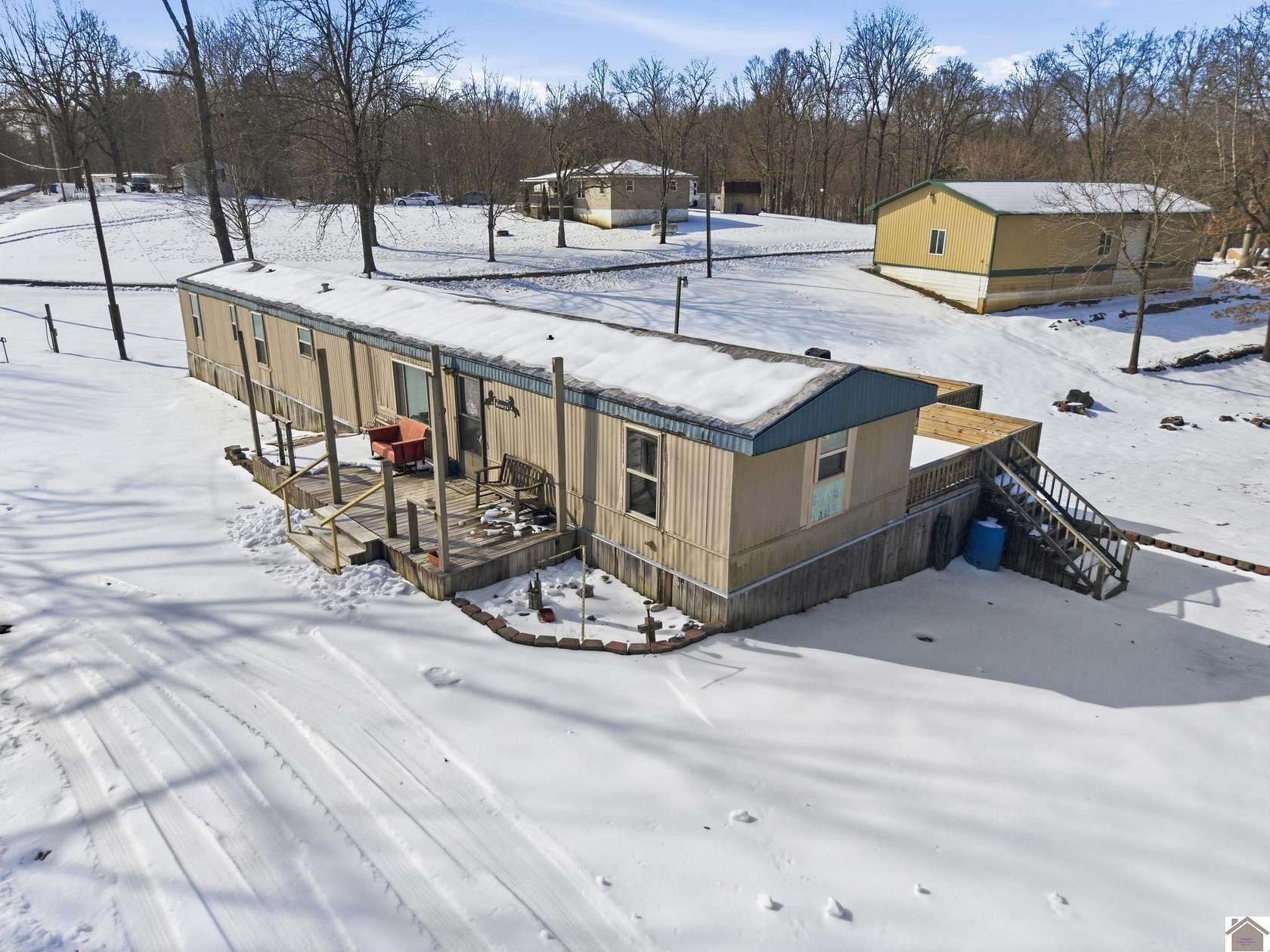 2 Acres of Residential Land with Home for Sale in Grand Rivers, Kentucky