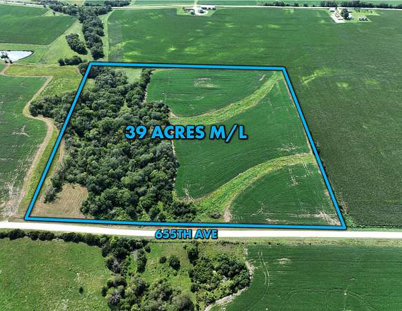 39 Acres of Land for Sale in Albia, Iowa