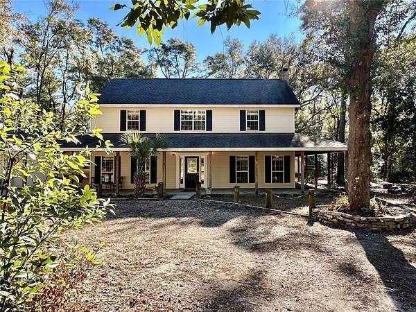 5 Acres of Residential Land with Home for Sale in High Springs, Florida