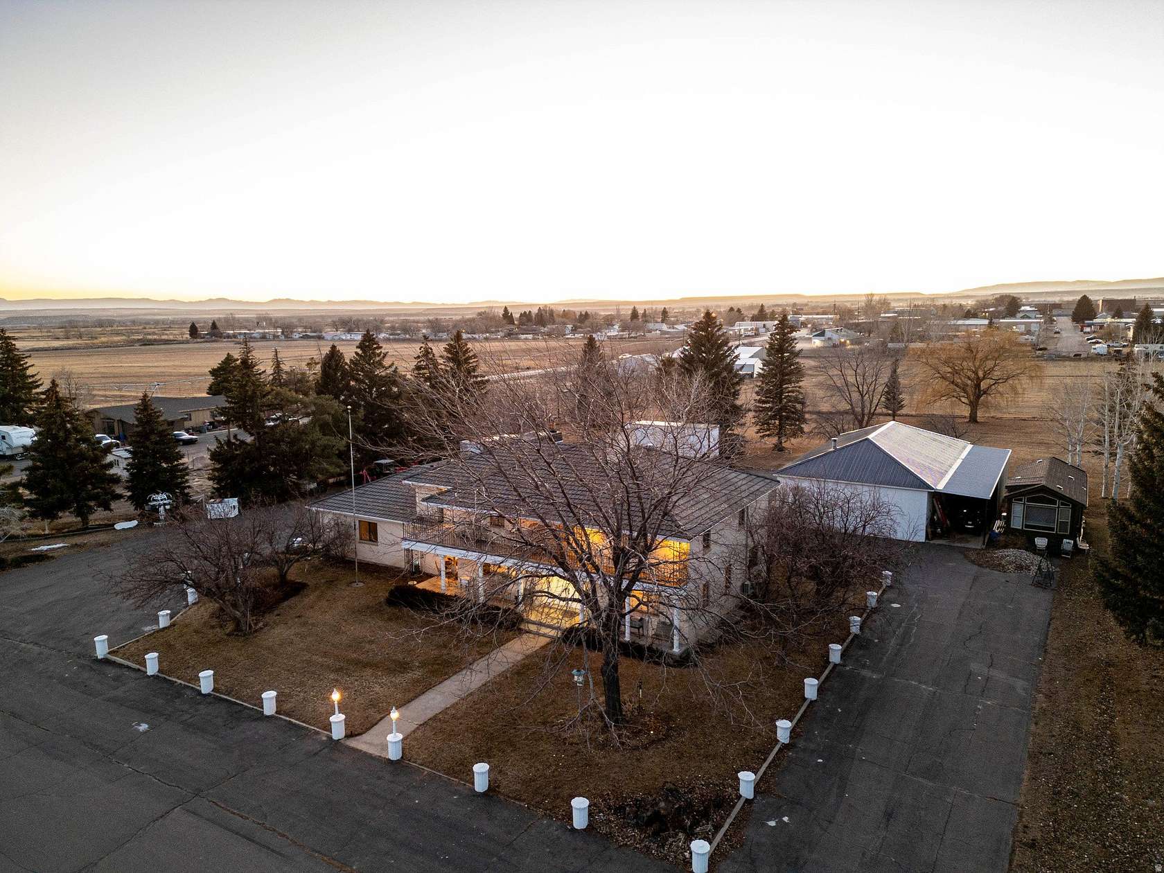 7 Acres of Residential Land with Home for Sale in Altamont, Utah