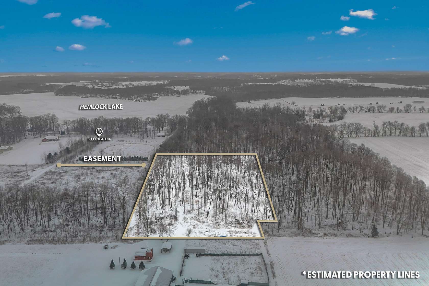 4.13 Acres of Land for Sale in Reading, Michigan