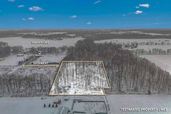 4.13 Acres of Land for Sale in Reading, Michigan