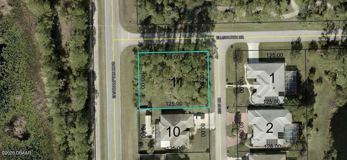 0.29 Acres of Residential Land for Sale in Palm Coast, Florida