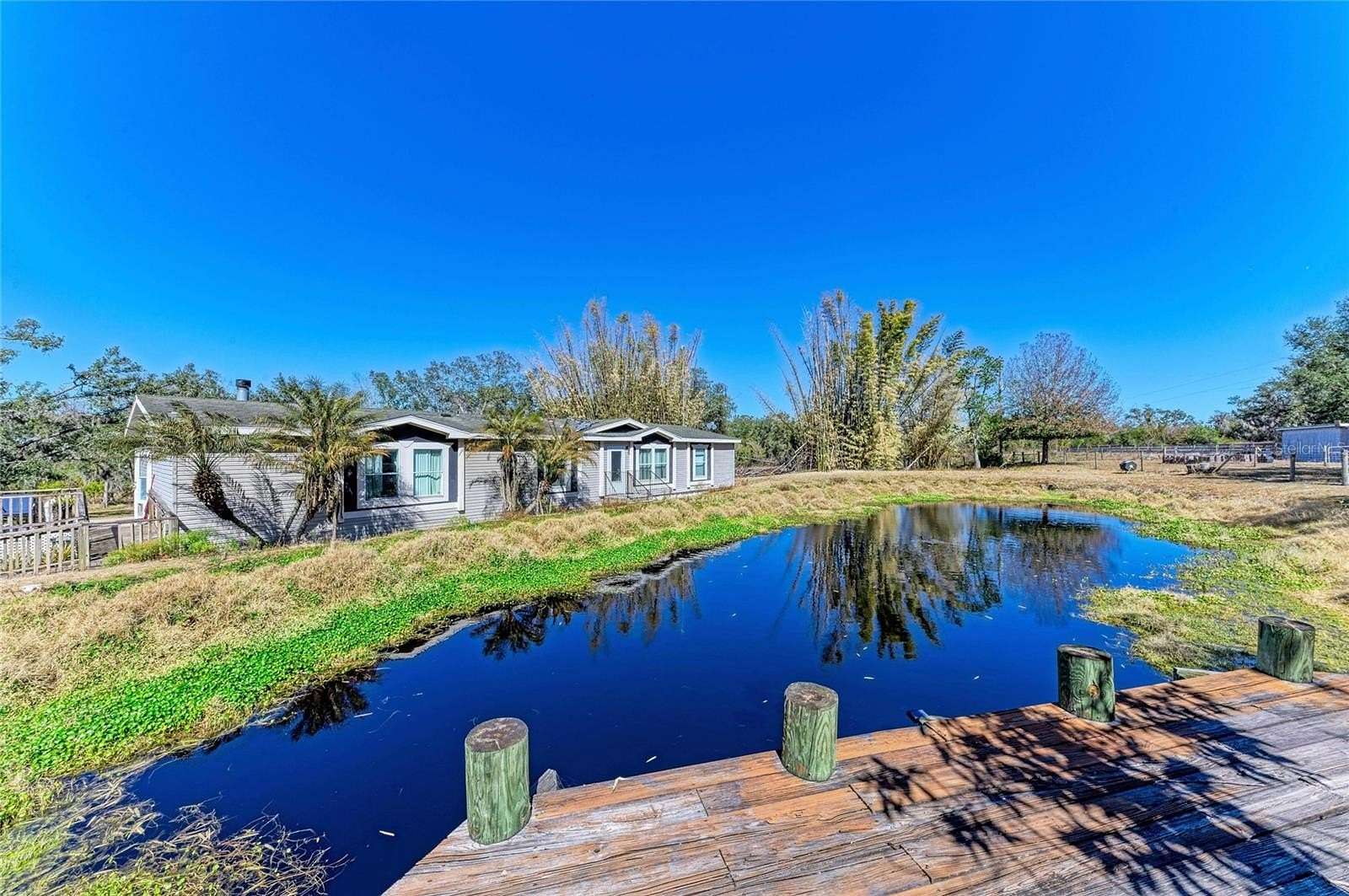 5 Acres of Land with Home for Sale in Myakka City, Florida