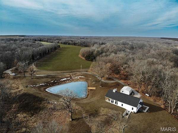 47 Acres of Land with Home for Sale in Paris, Missouri