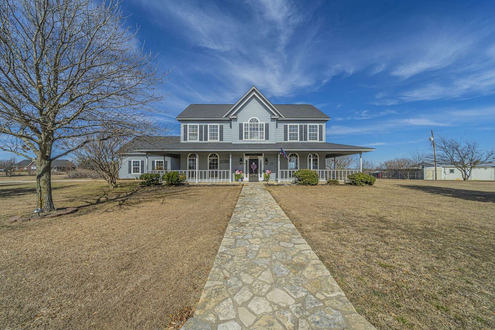 6.15 Acres of Land with Home for Sale in Cleburne, Texas