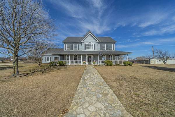 6.15 Acres of Land with Home for Sale in Cleburne, Texas