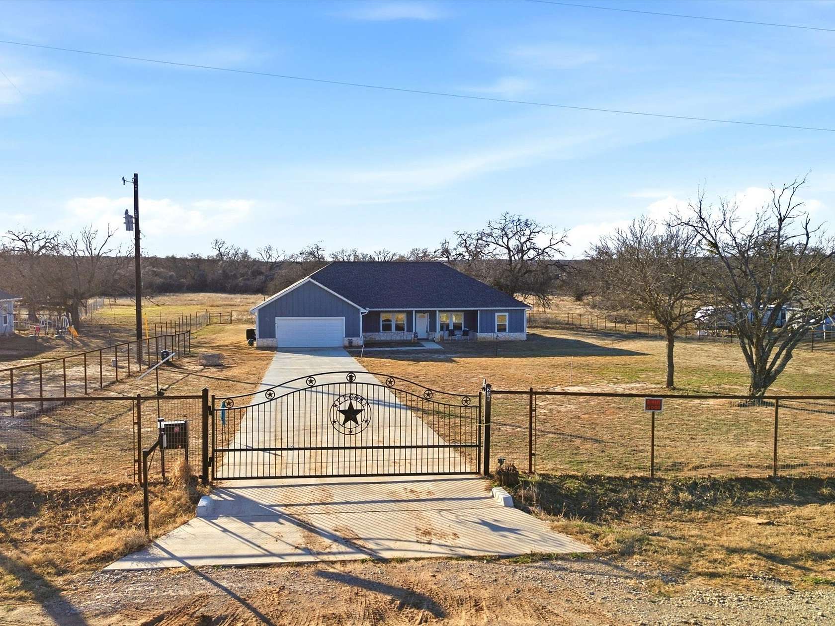 2.2 Acres of Land with Home for Sale in Poolville, Texas