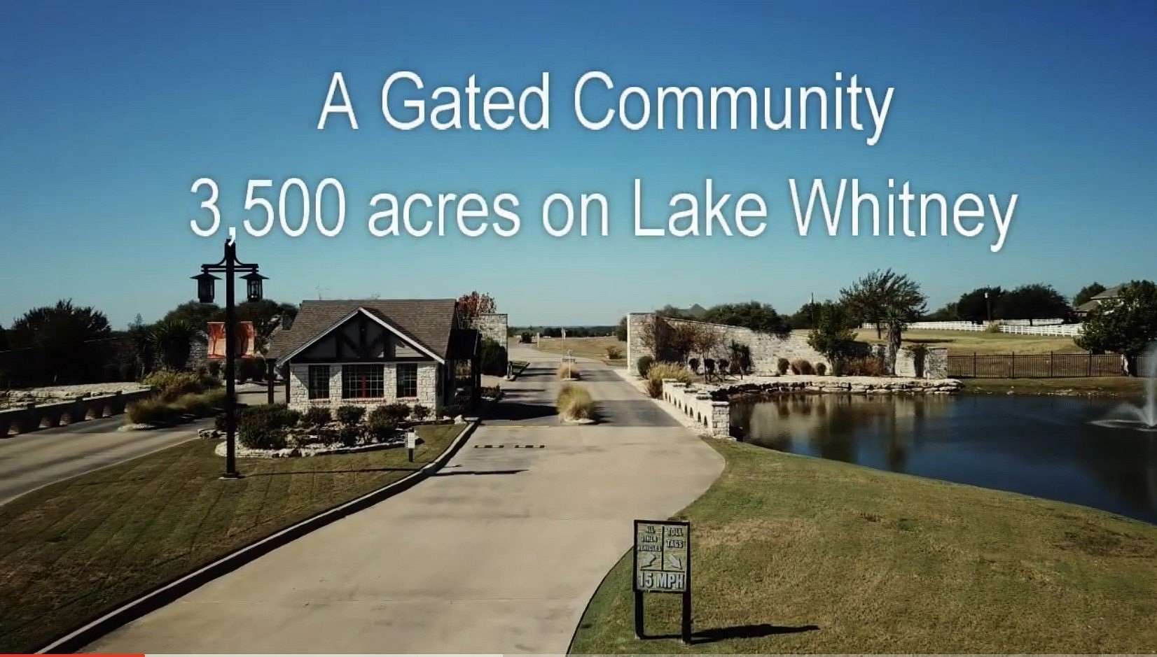 0.32 Acres of Residential Land for Sale in Whitney, Texas