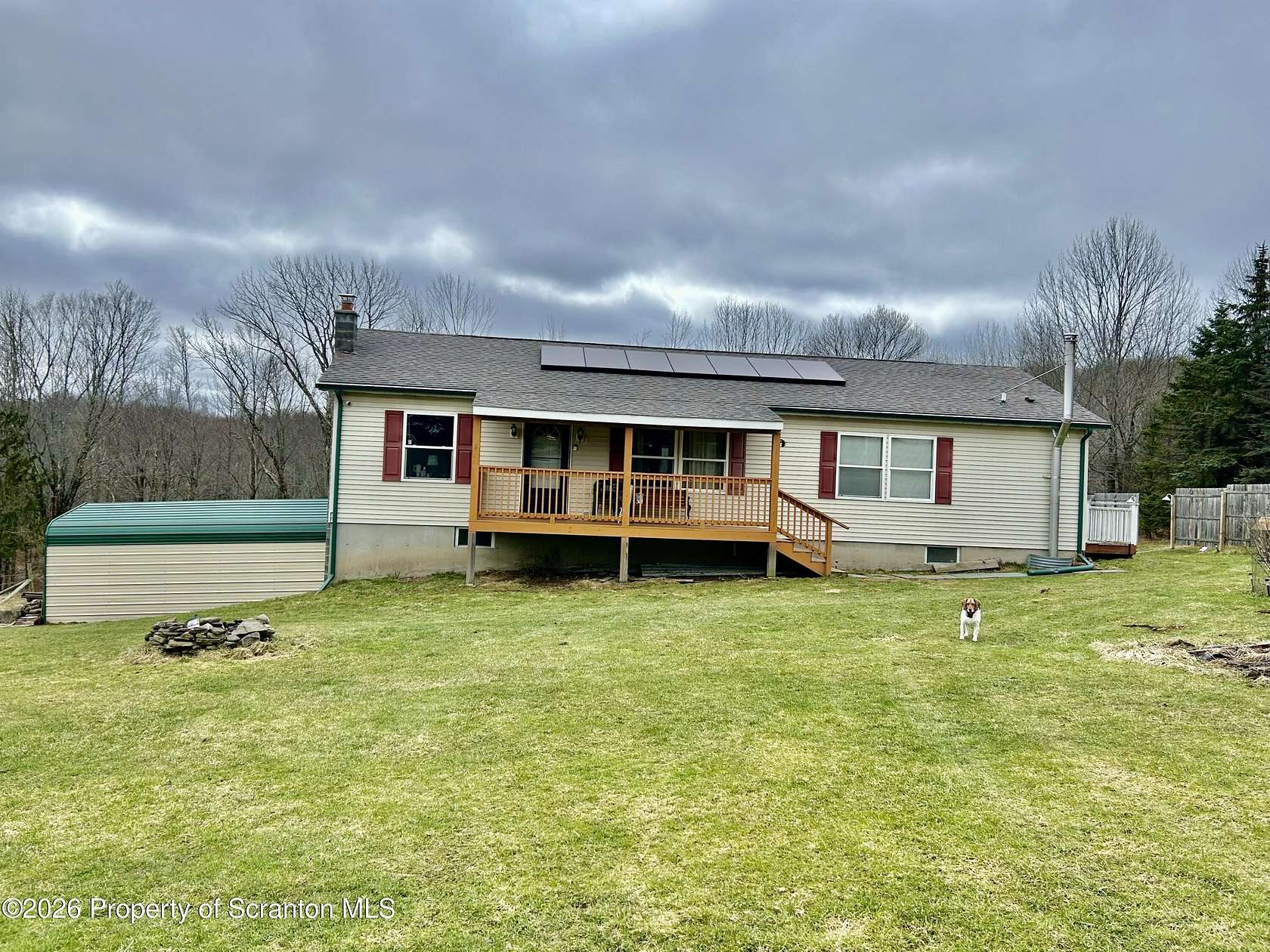 16 Acres of Land with Home for Sale in Lakewood, Pennsylvania