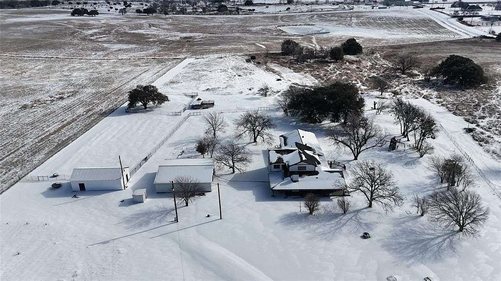 10 Acres of Residential Land with Home for Sale in Weatherford, Texas