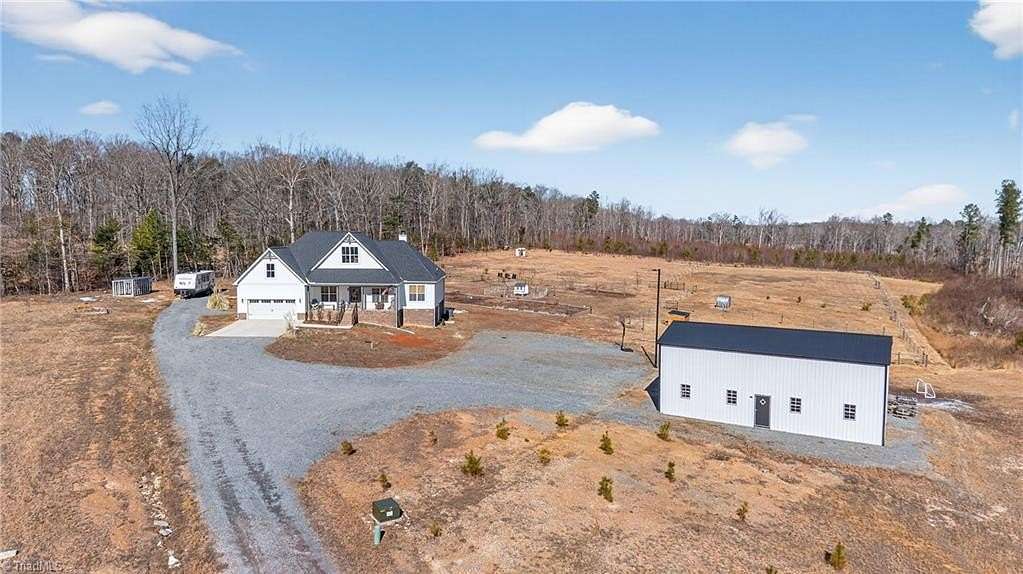 16.5 Acres of Land with Home for Sale in Asheboro, North Carolina