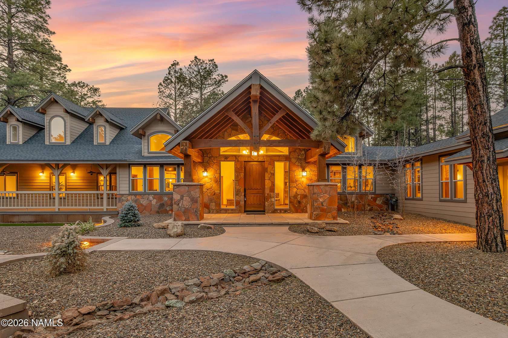 2 Acres of Residential Land with Home for Sale in Flagstaff, Arizona