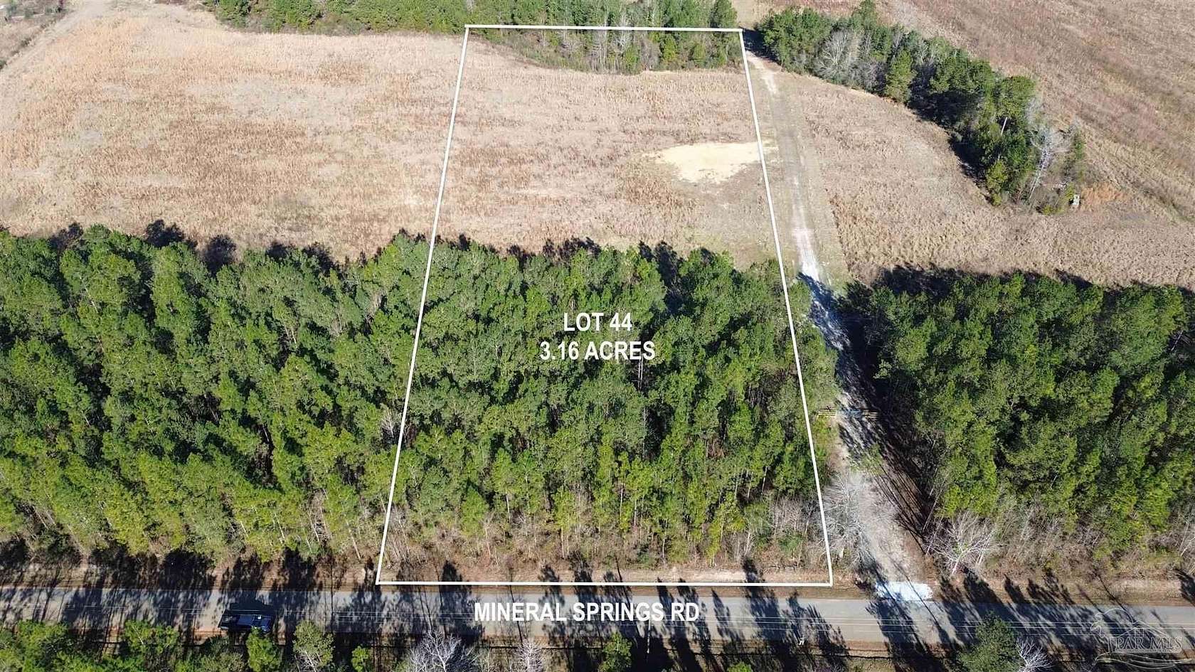 3.16 Acres of Residential Land for Sale in Jay, Florida