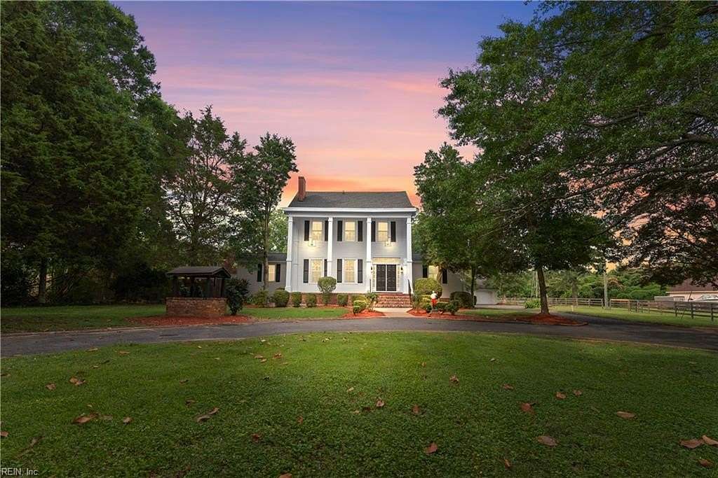 9.4 Acres of Land with Home for Sale in Chesapeake, Virginia