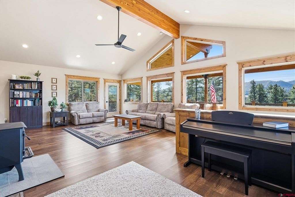 4 Acres of Land with Home for Sale in Pagosa Springs, Colorado