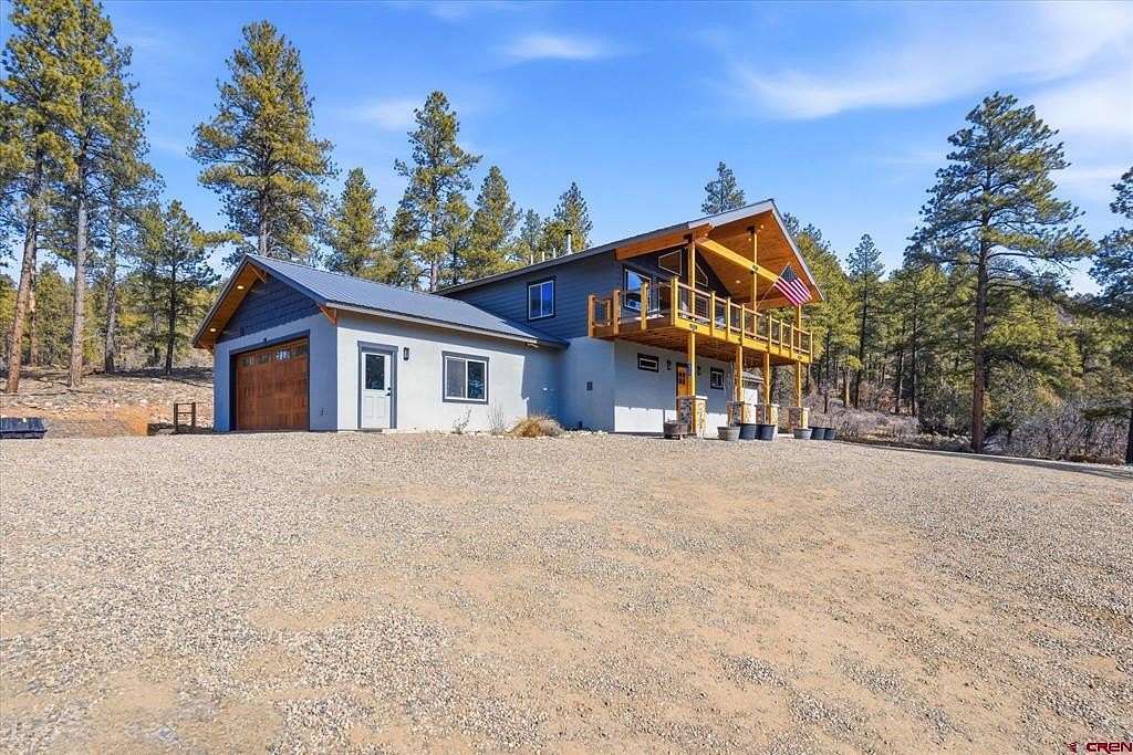 4 Acres of Land with Home for Sale in Pagosa Springs, Colorado