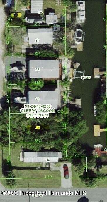 0.08 Acres of Residential Land for Sale in Hudson, Florida