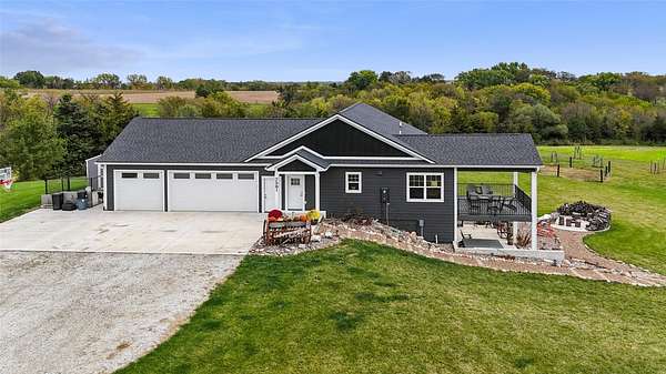 16.8 Acres of Recreational Land with Home for Sale in Indianola, Iowa