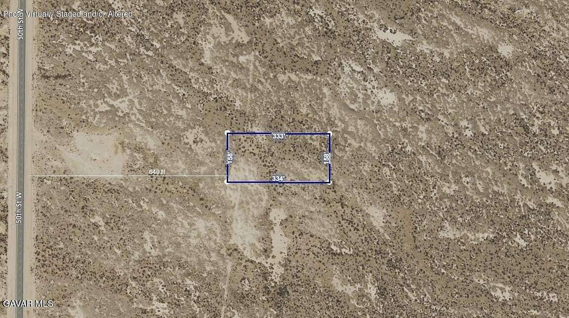 1.21 Acres of Land for Sale in Lancaster, California