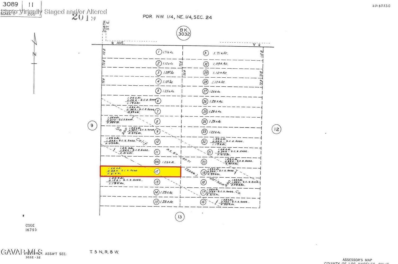 1.26 Acres of Land for Sale in Palmdale, California
