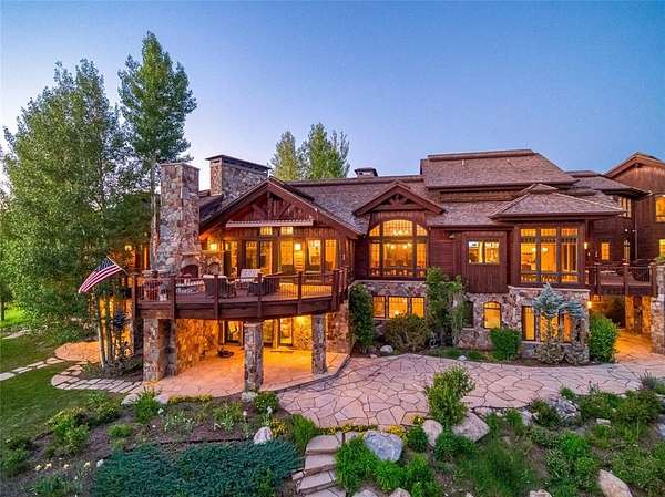7 Acres of Land with Home for Sale in Steamboat Springs, Colorado