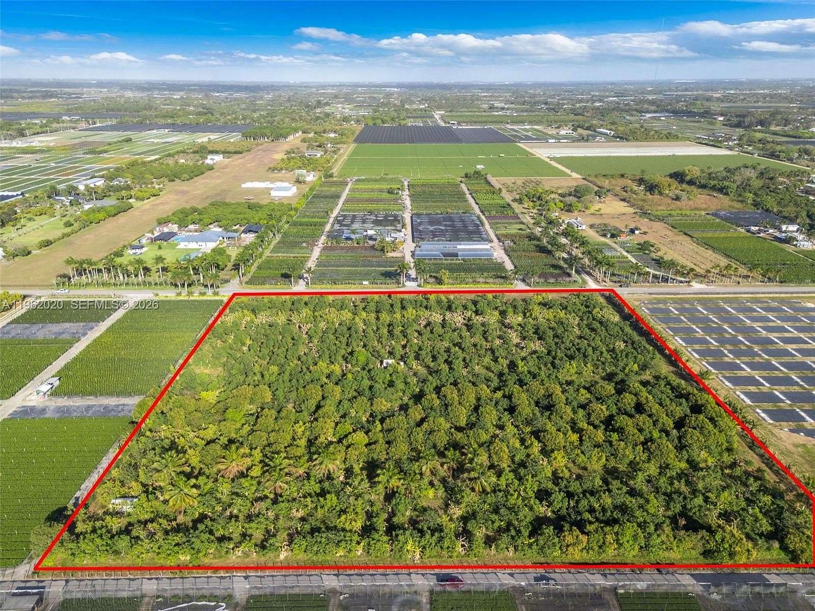 10 Acres of Residential Land for Sale in Homestead, Florida