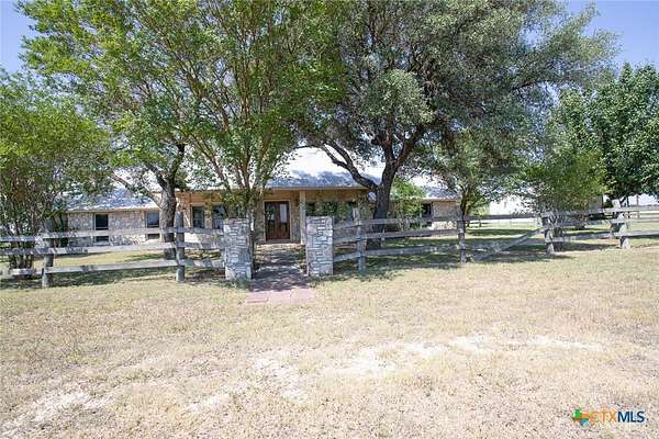 2 Acres of Residential Land with Home for Lease in Martindale, Texas