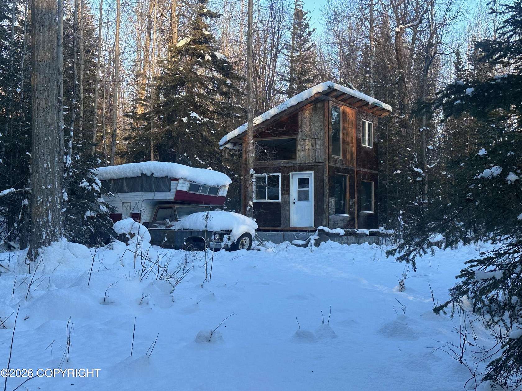2.5 Acres of Residential Land with Home for Sale in Chickaloon, Alaska