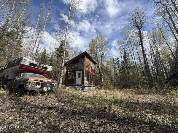 2.5 Acres of Land with Home for Sale in Chickaloon, Alaska