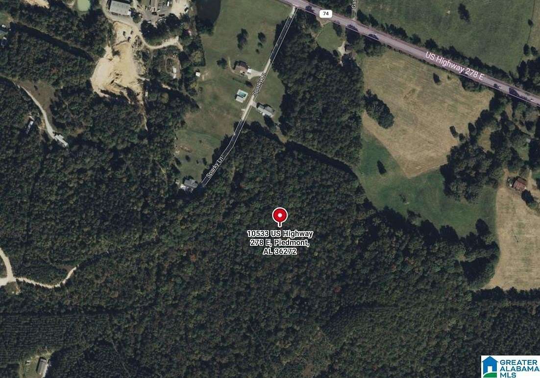 14 Acres of Recreational Land for Sale in Piedmont, Alabama