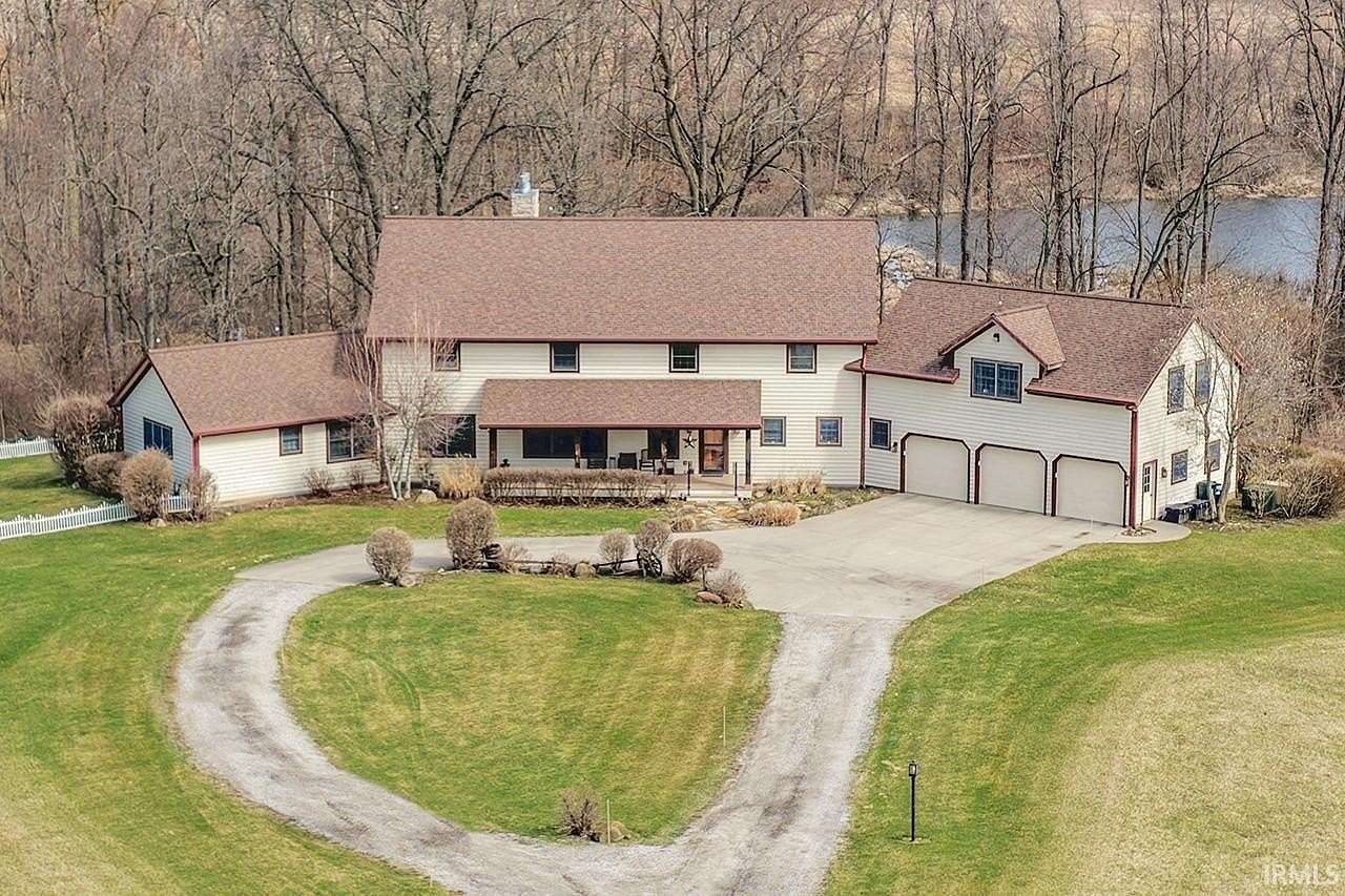 22.2 Acres of Agricultural Land with Home for Sale in Bristol, Indiana