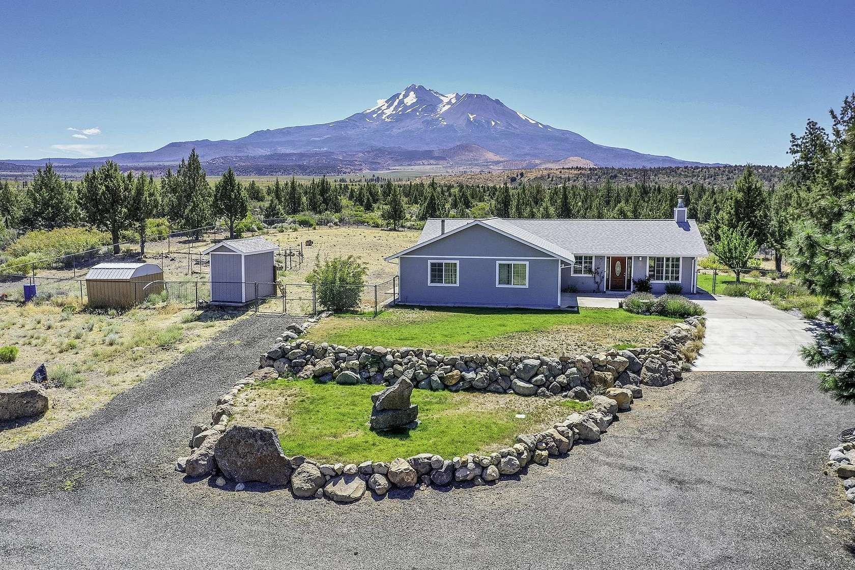 20.6 Acres of Recreational Land with Home for Sale in Weed, California