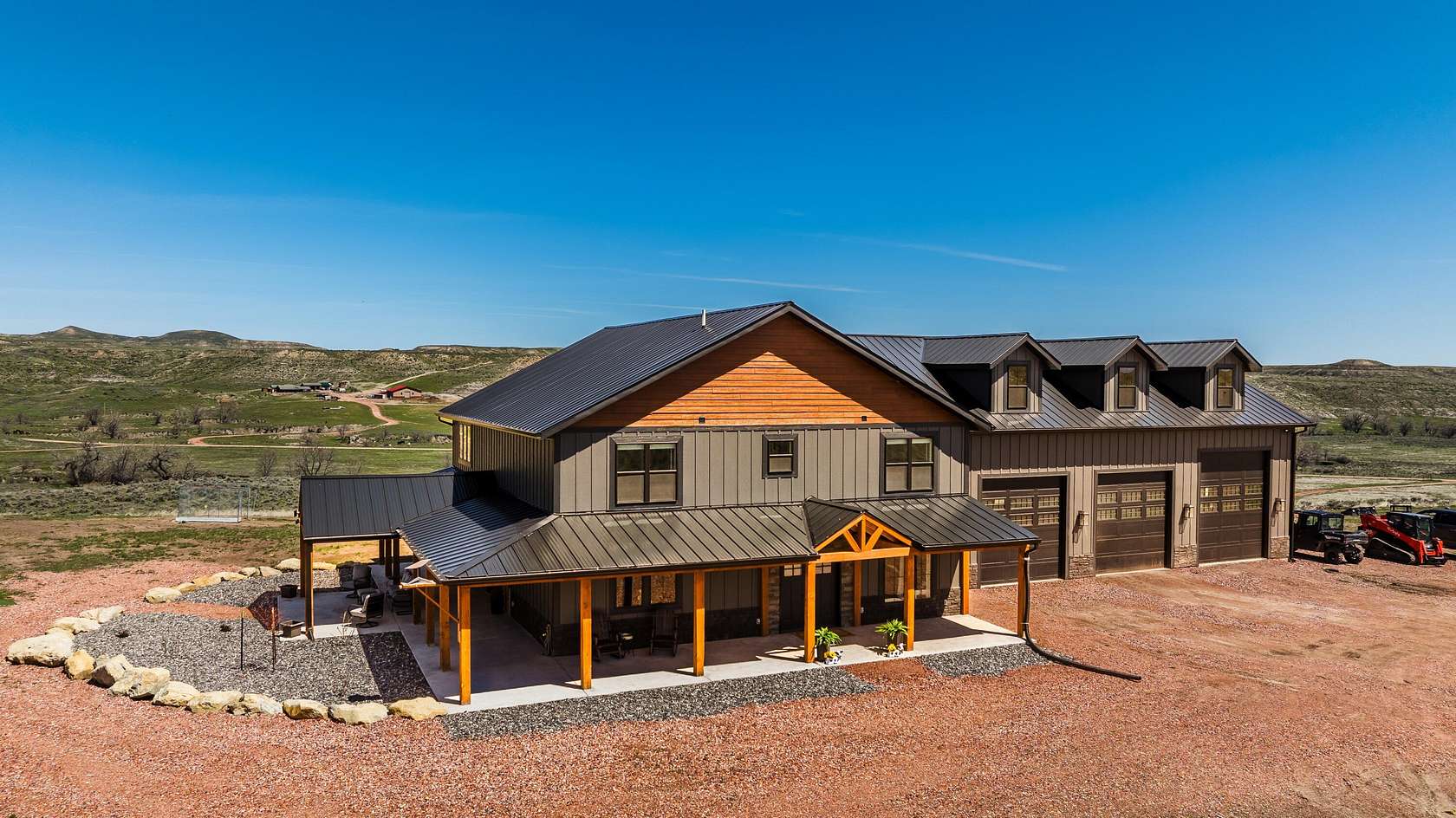 80.7 Acres of Recreational Land with Home for Sale in Ranchester, Wyoming
