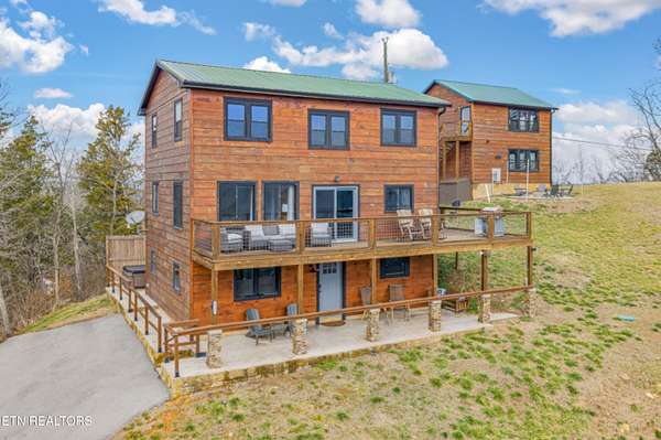 2 Acres of Residential Land with Home for Sale in Sevierville, Tennessee