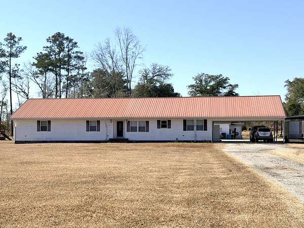 10.9 Acres of Land with Home for Sale in Varnville, South Carolina